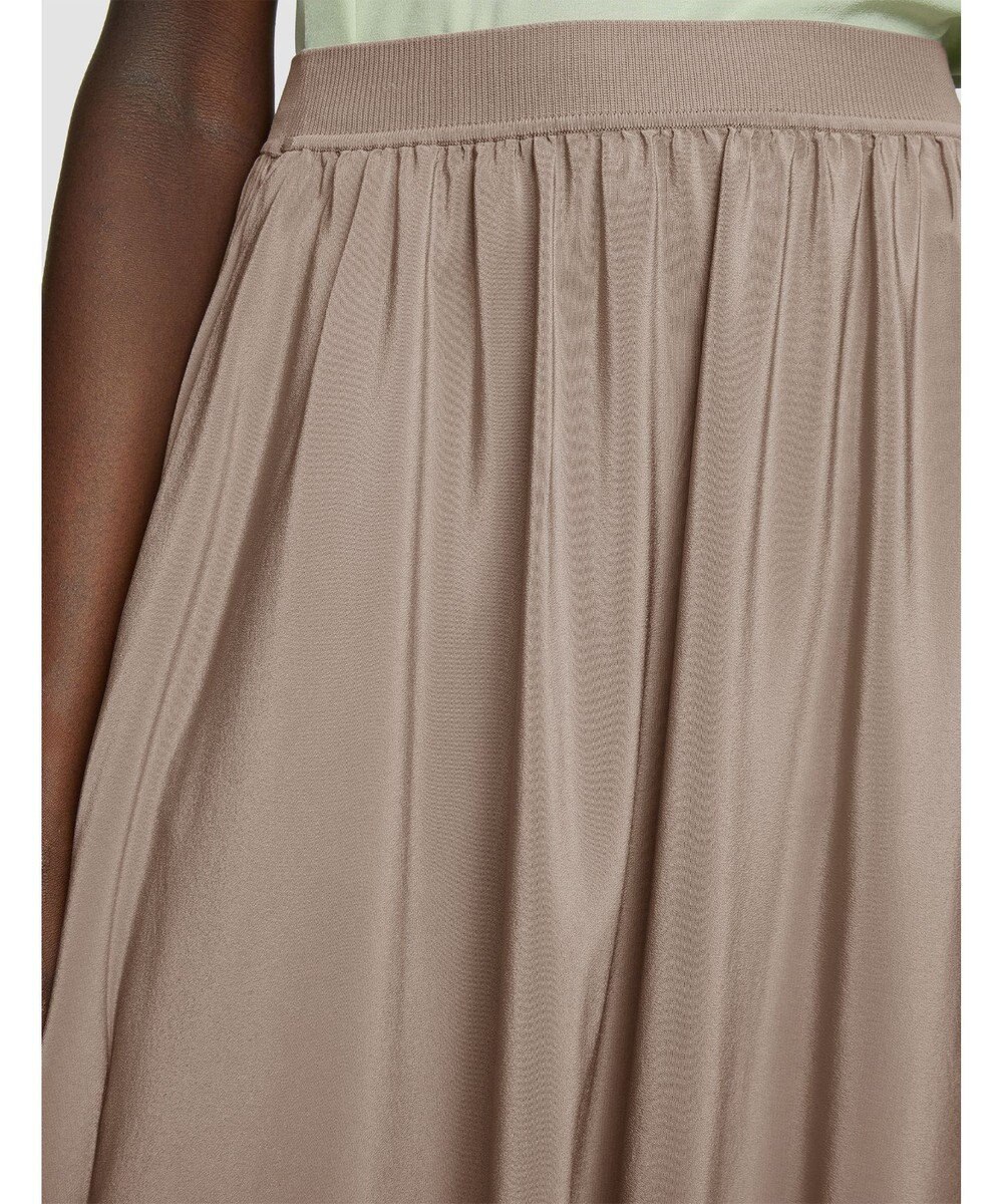 JOSEPH 【洗える】クレープ ド ソワ　ミディスカート 