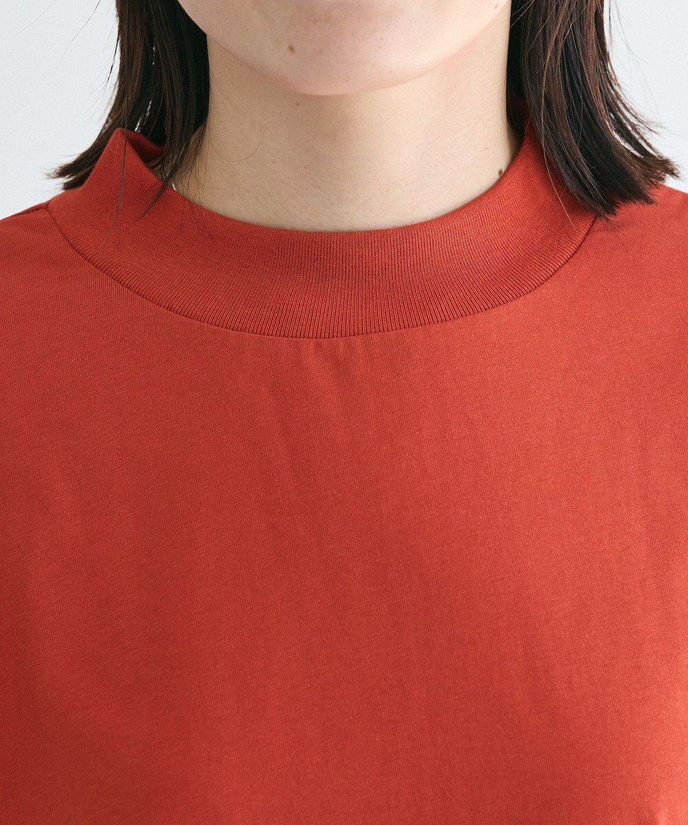 CRAFT STANDARD BOUTIQUE モックネックリングドット長袖プルオーバー 