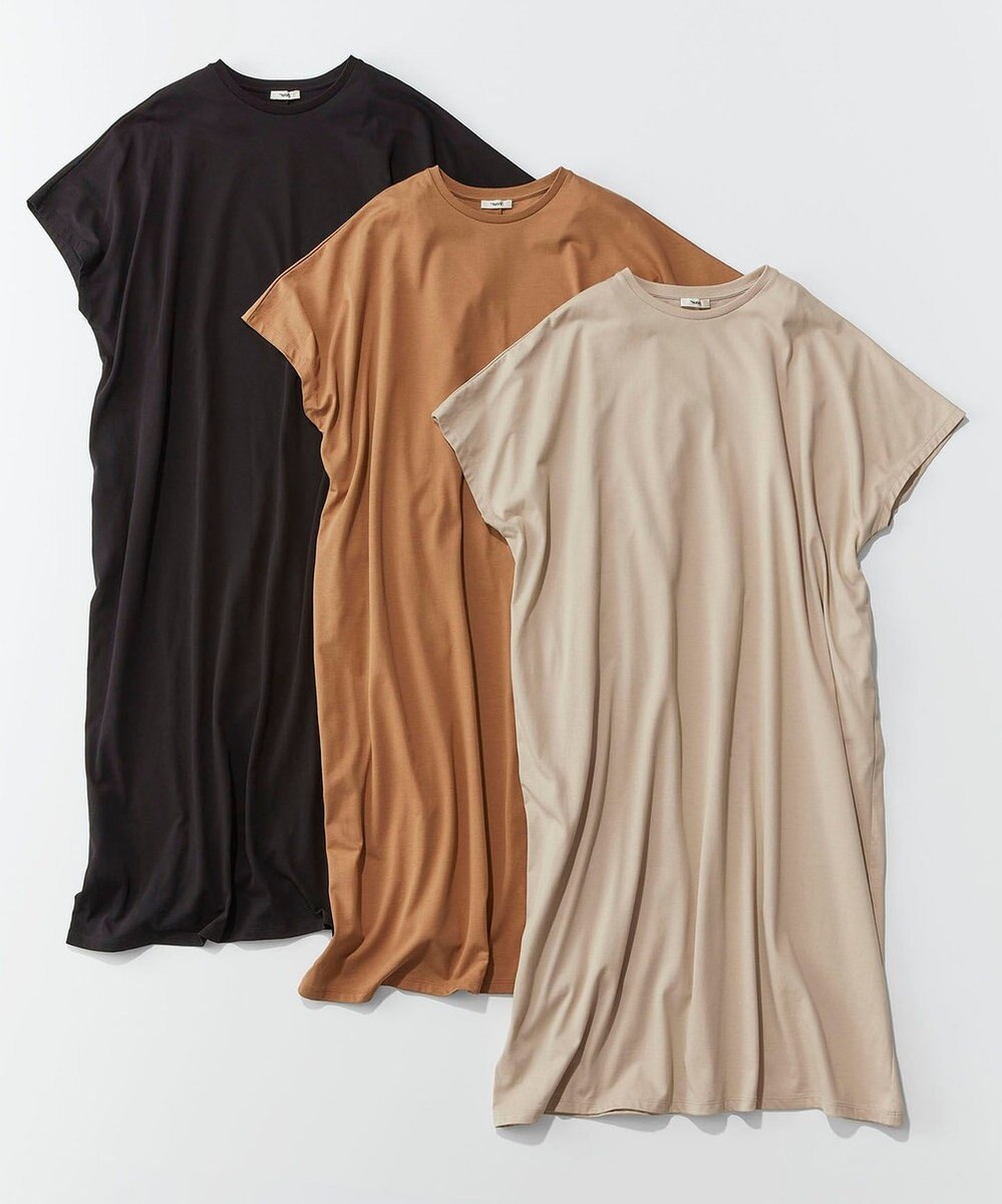 NAVE 【ReNAVE・洗える/接触冷感/UVケア】ファンクションＴ カットワンピース 