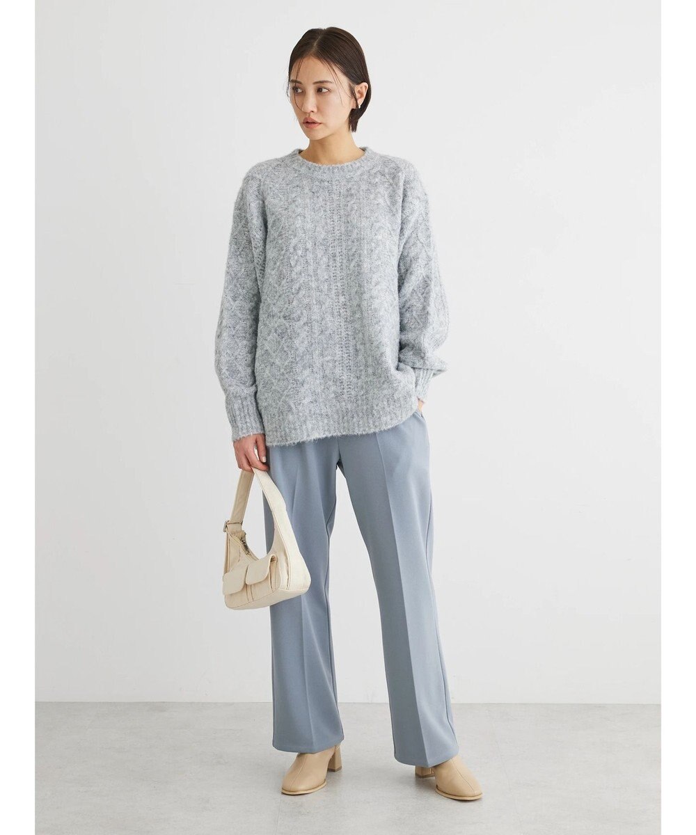 Green Parks ・Ｐｅｔｉｔ　Ｆｌｅｕｒ　タックテーパードパンツ 