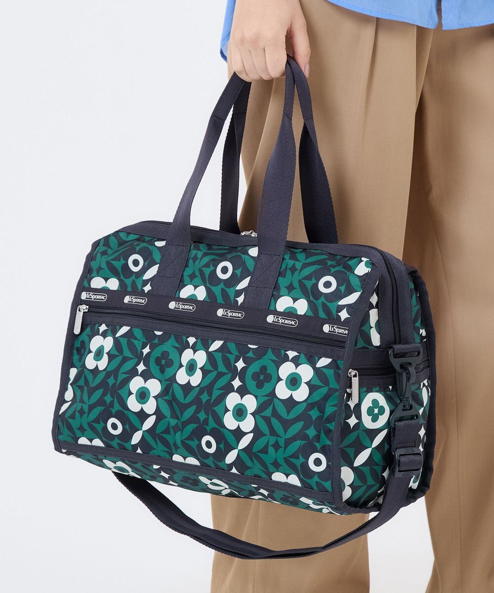 LeSportsac DELUXE MED WEEKENDER/ボタニックタイル 