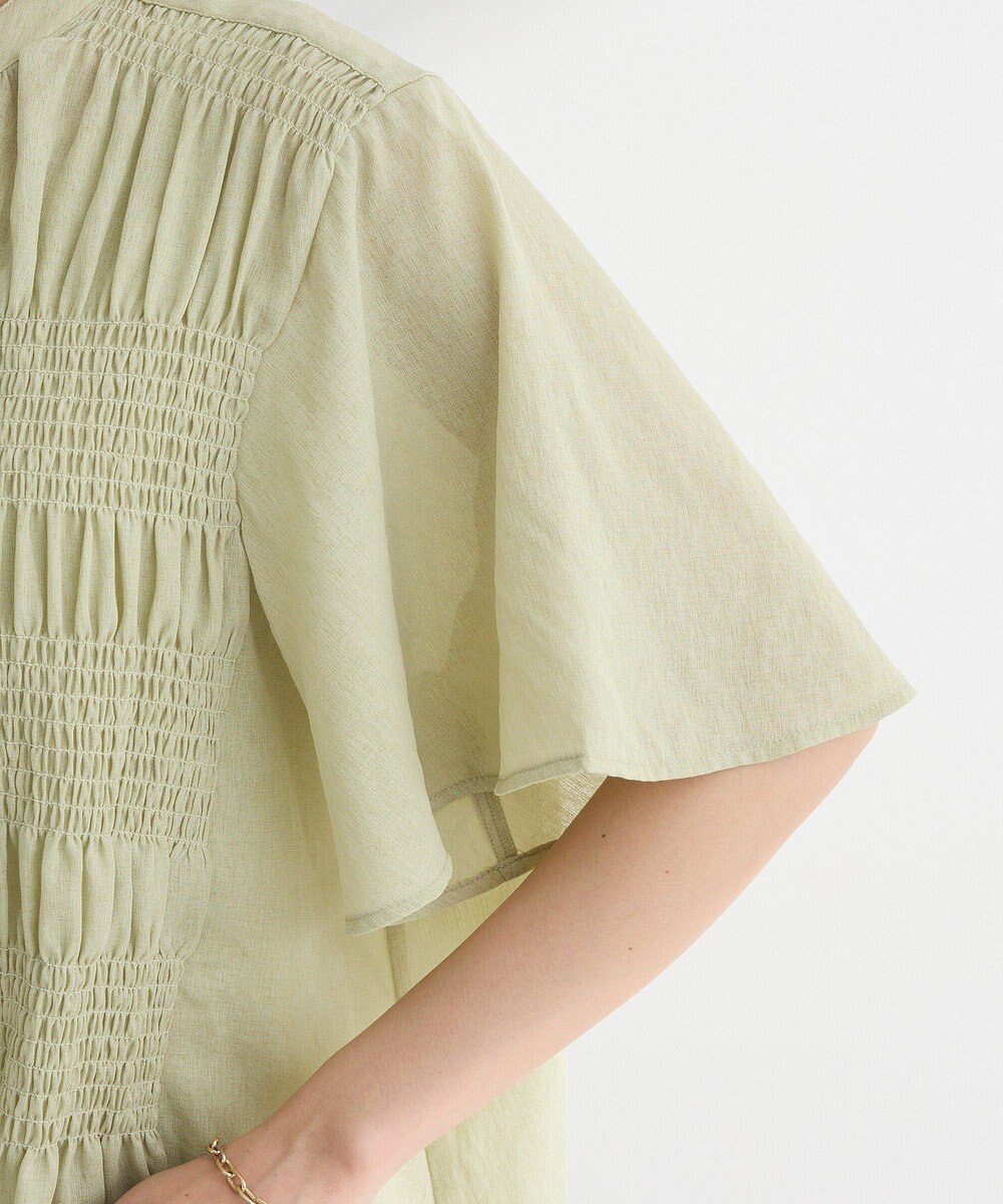 Green Parks ＳＥＴ２点マジョリカシャーリングブラウス＋タンク 