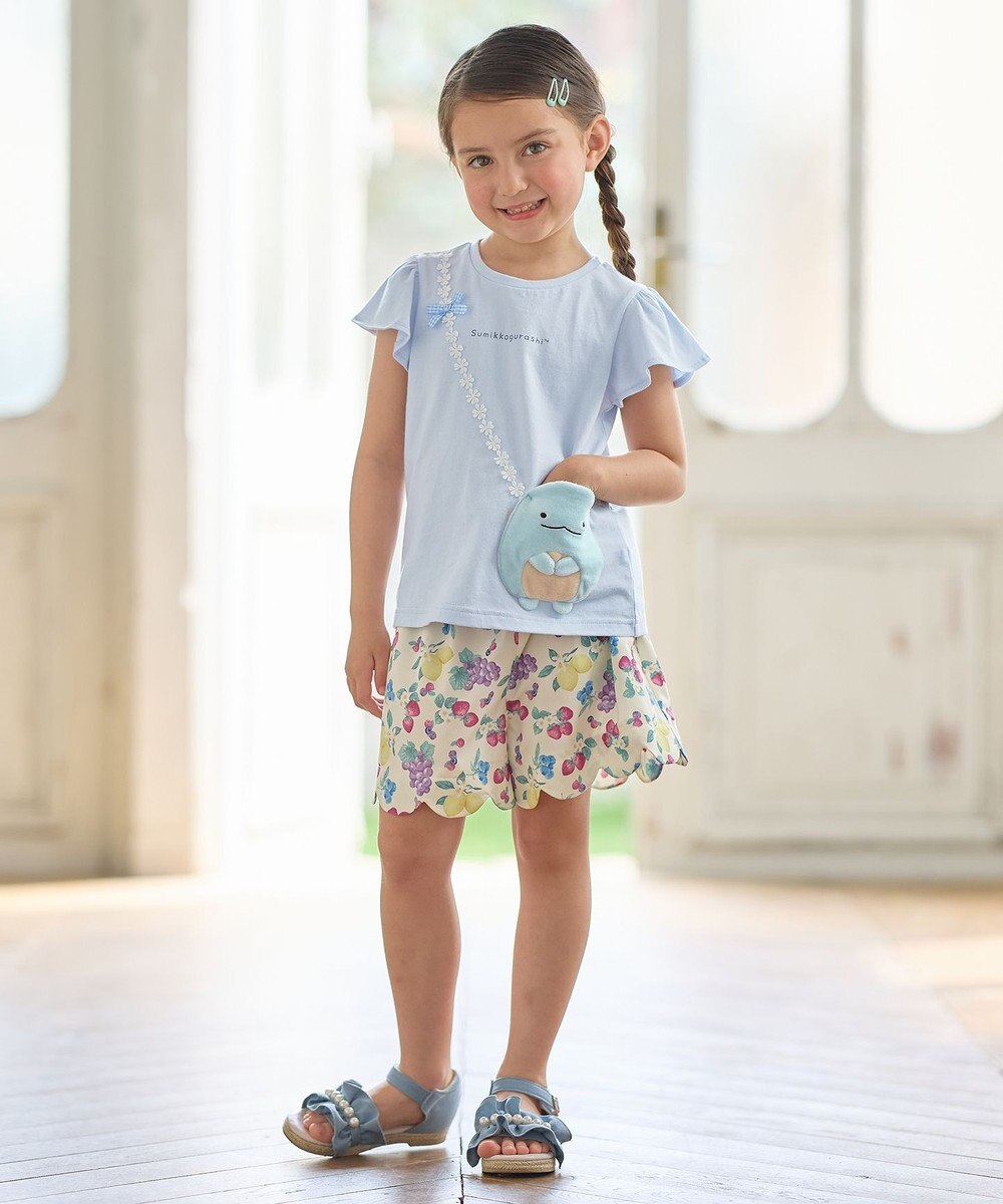 ANY KIDS 【WEB限定/すみっコぐらし】ポシェットTシャツ 