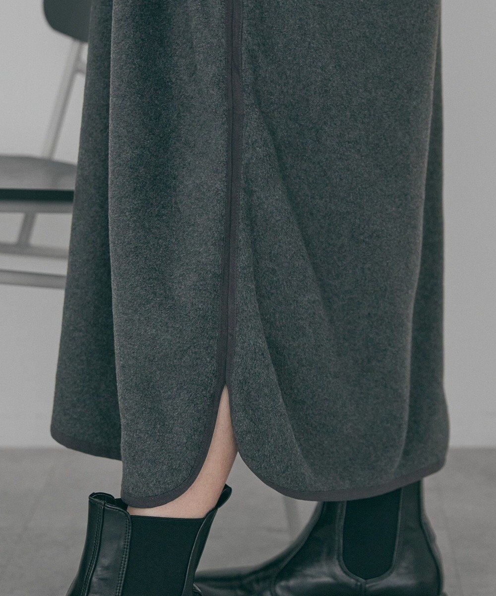 AMERICAN HOLIC ハーフスナップフリースワンピース 