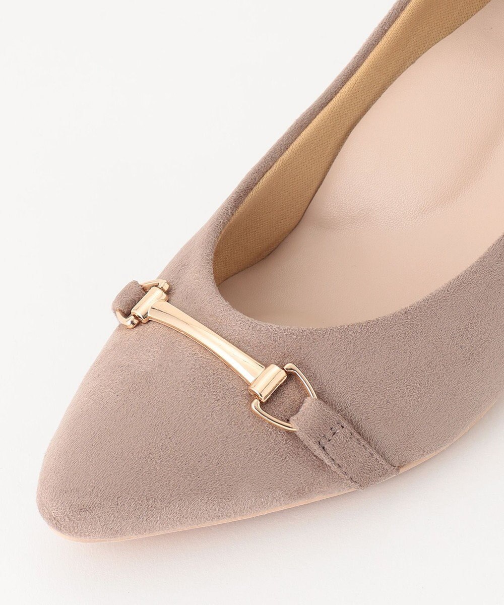 ANY SIS 【WEB・一部店舗限定】ビットスエードライク パンプス 