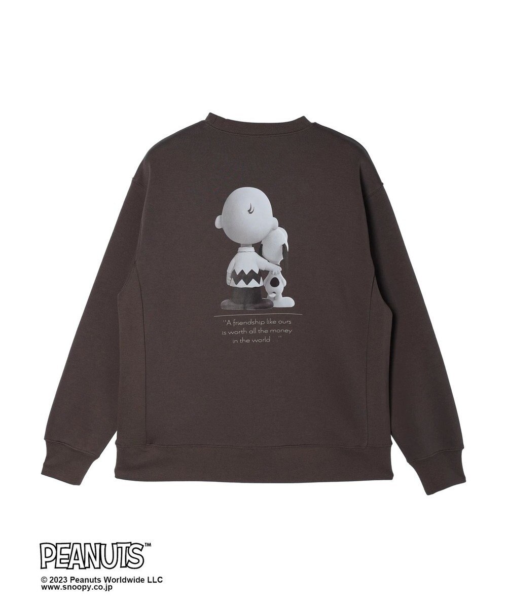 CRAFT STANDARD BOUTIQUE ＰＥＡＮＵＴＳ裏起毛スウェットクルー 