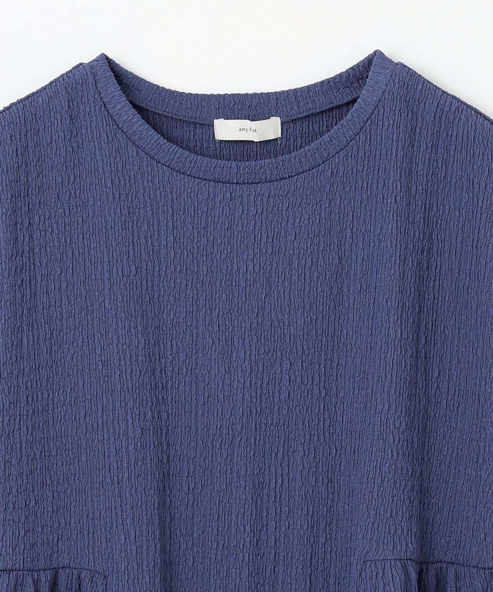 ANY L フクレジャージチュニック 