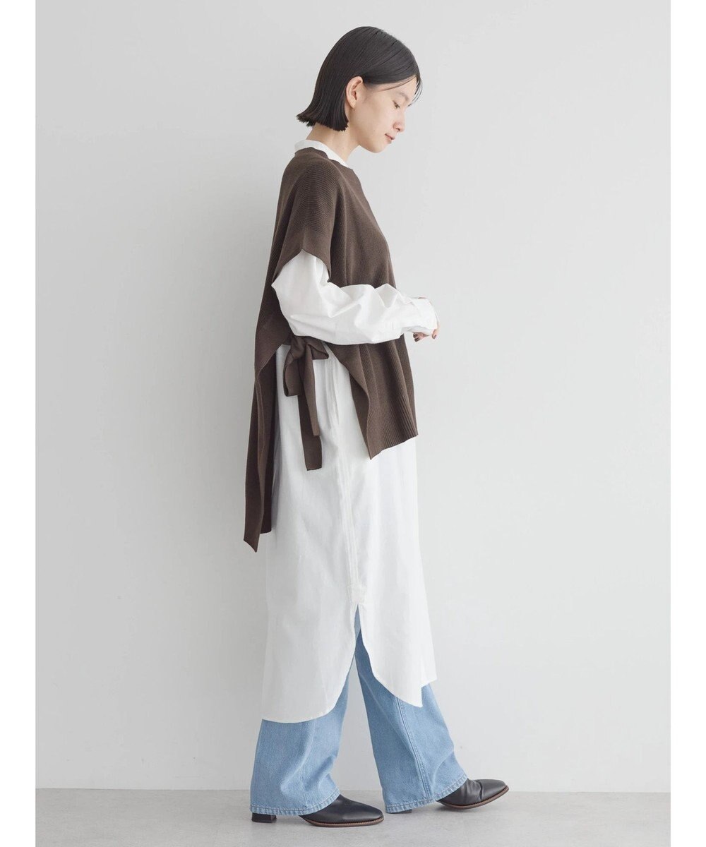 AMERICAN HOLIC ＳＥＴ　シャツワンピース＋ニットベスト 