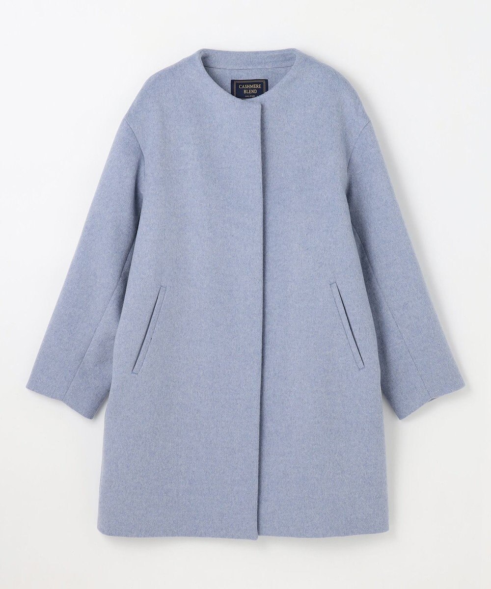 ANY 【防風裏地】カシミヤブレンドコート 