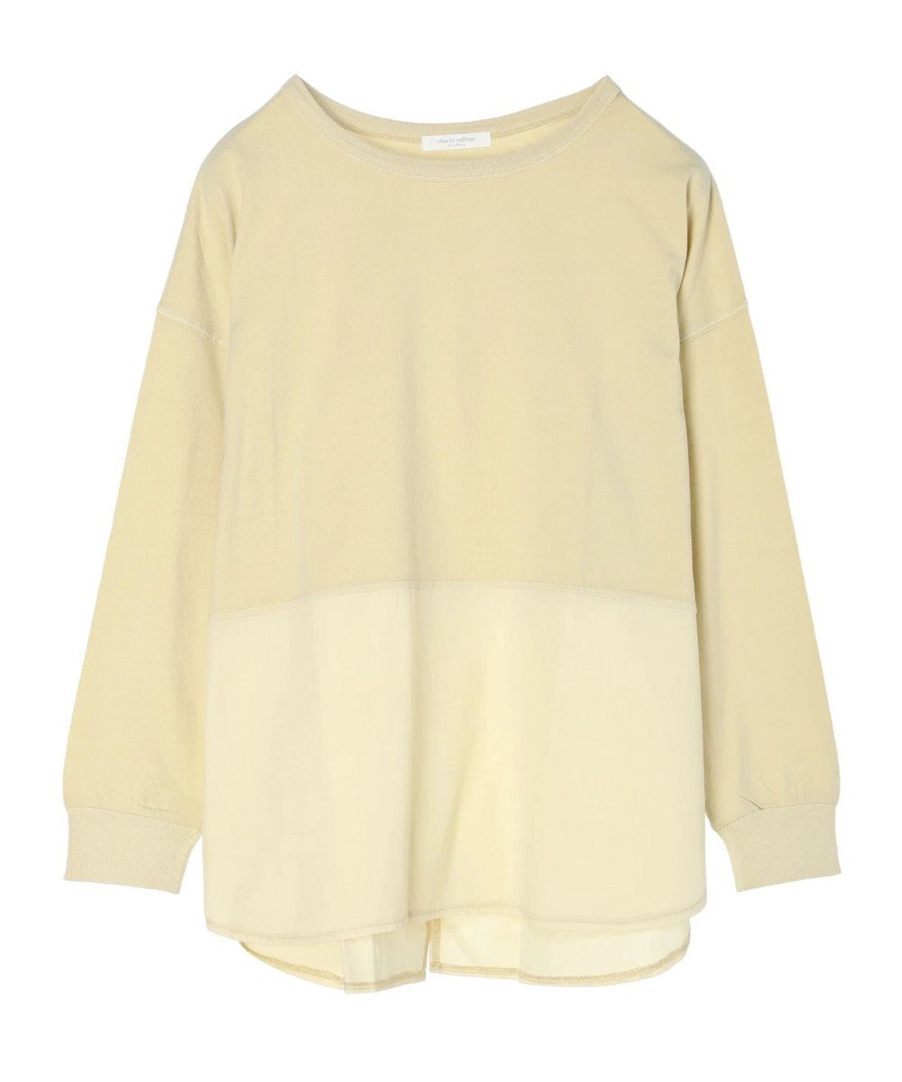 Green Parks ピグメントドッキングスリットデザインチュニック 