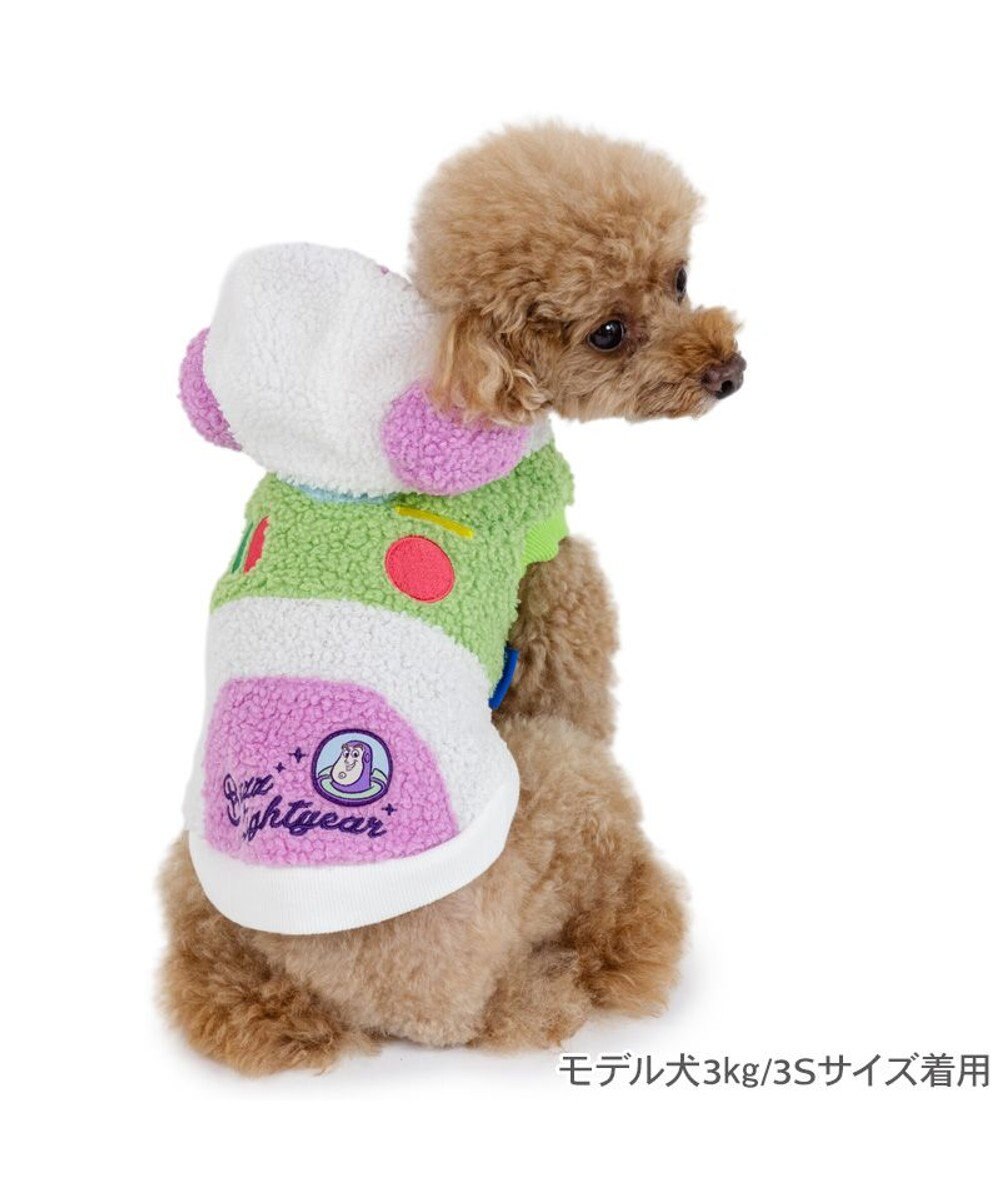 PET PARADISE ディズニー トイ・ストーリー バズ もこもこ パーカー 小型犬 