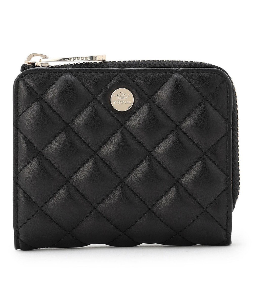 TOCCA TRACE PAVE BIFOLD WALLET 二つ折り財布 