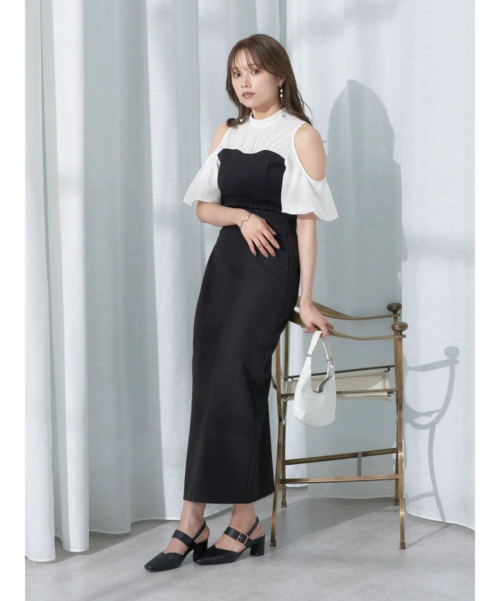 earth music&ecology マルチＷＡＹサス付タイトスカート 