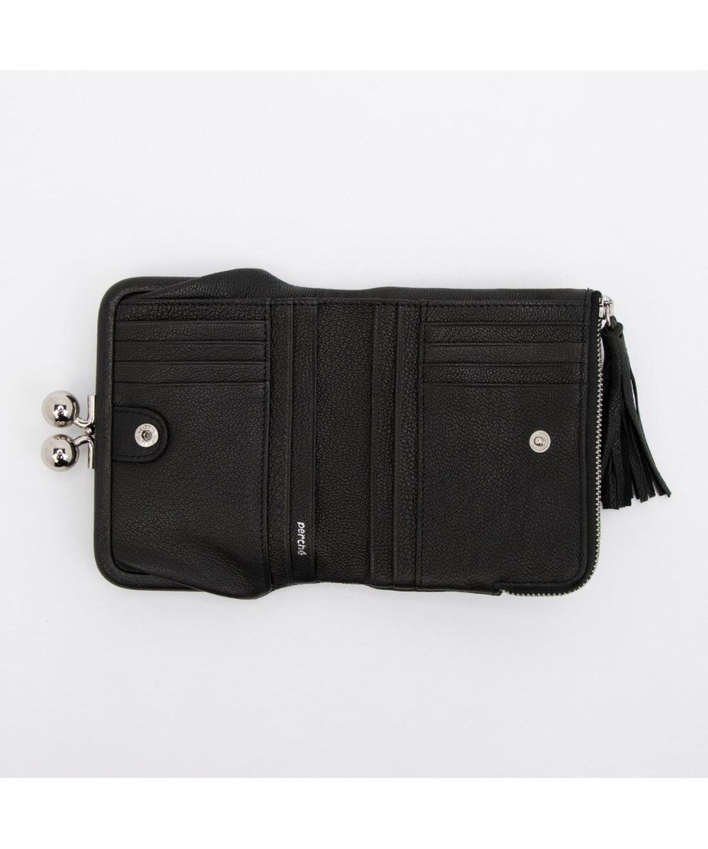 UNBILLION ペルケ perche / マルチスタッズがま口二つ折りウォレット 