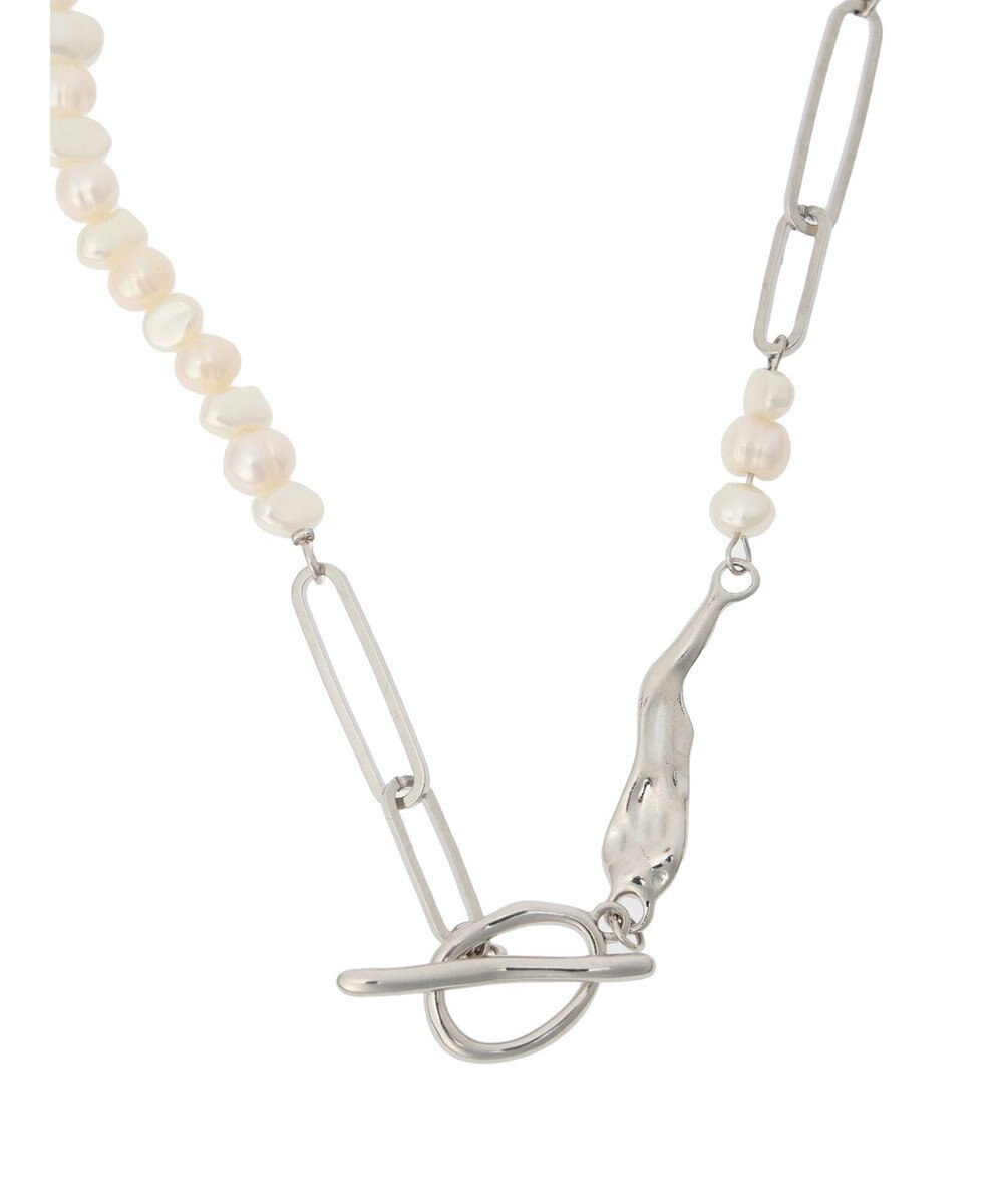 Green Parks ｅｖｅｒｙ　ｗａｌｋ．淡水パールミックスネックレス 