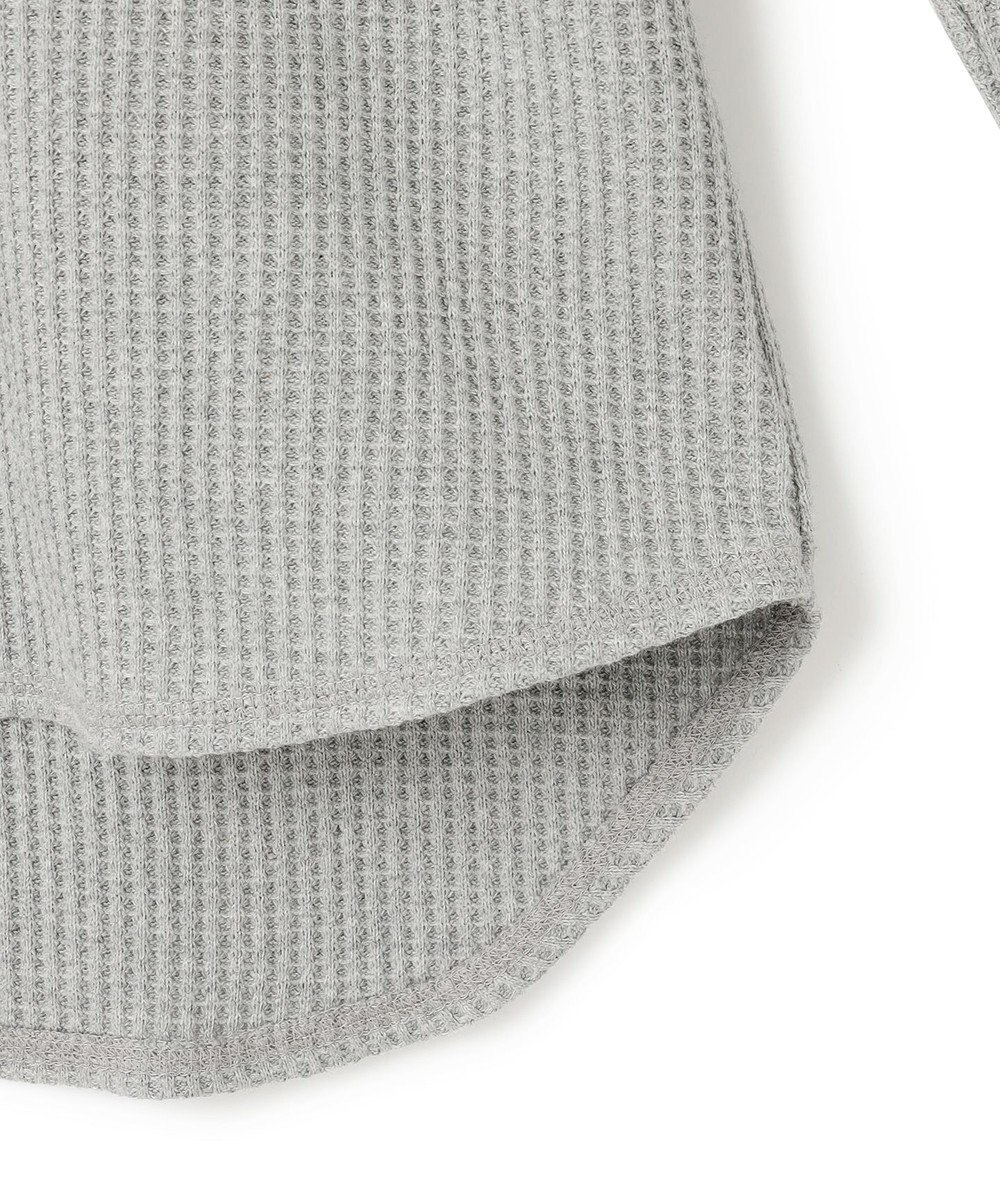 J.PRESS YORK STREET 【WOMEN】サーマルラウンドヘム ロングスリーブTシャツ 