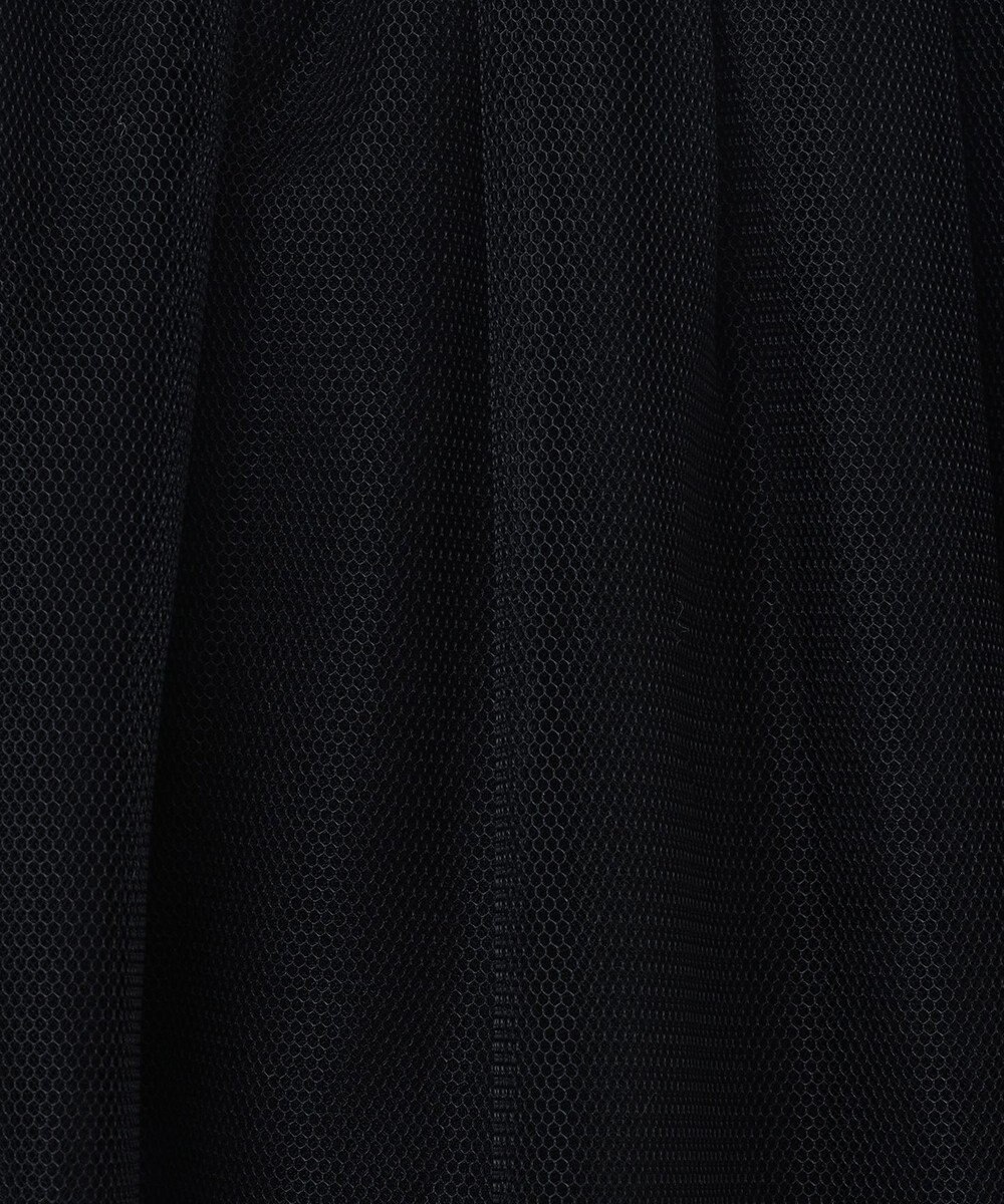 GRACE CONTINENTAL チュールノースリーブ トップ 