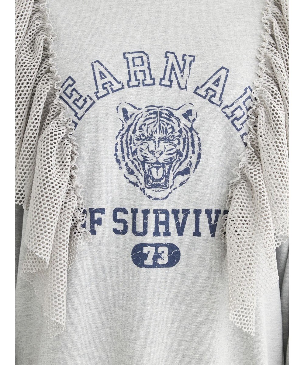 Green Parks ・ＳＵＧＡＲ　ＳＰＯＯＮ　タイガーｐｔラッフルスウェット 