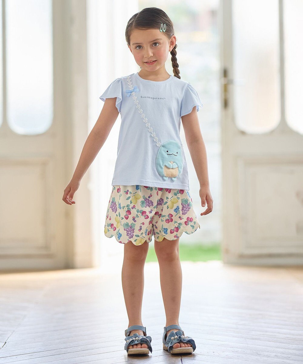 ANY KIDS 【WEB限定/すみっコぐらし】ポシェットTシャツ 