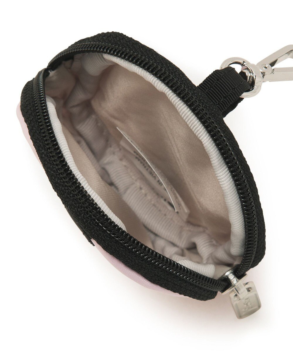 LeSportsac MULTI POUCH WRISTLET/ブラック/ローズゴールドシャイン/ピンク 