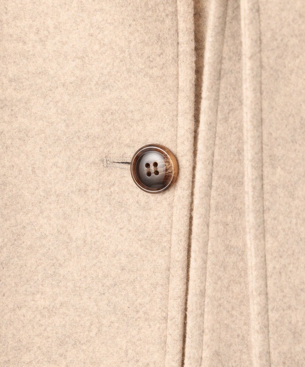 Feroux 【古畑星夏さん着用】スタンドネックウールライク コート 