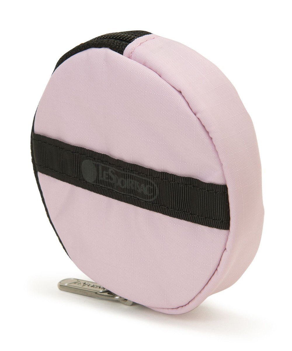 LeSportsac MULTI POUCH WRISTLET/ブラック/ローズゴールドシャイン/ピンク 