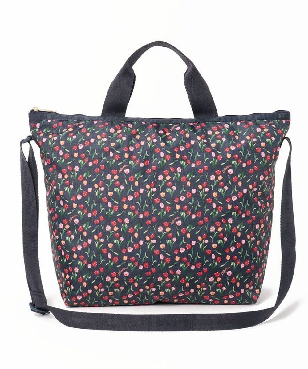 DELUXE EASY CARRY TOTE/チューリップガーデン / LeSportsac