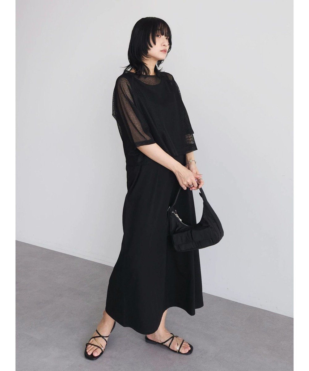 Green Parks ＳＥＴ２点　メッシュ＋ノースリーブワンピース 