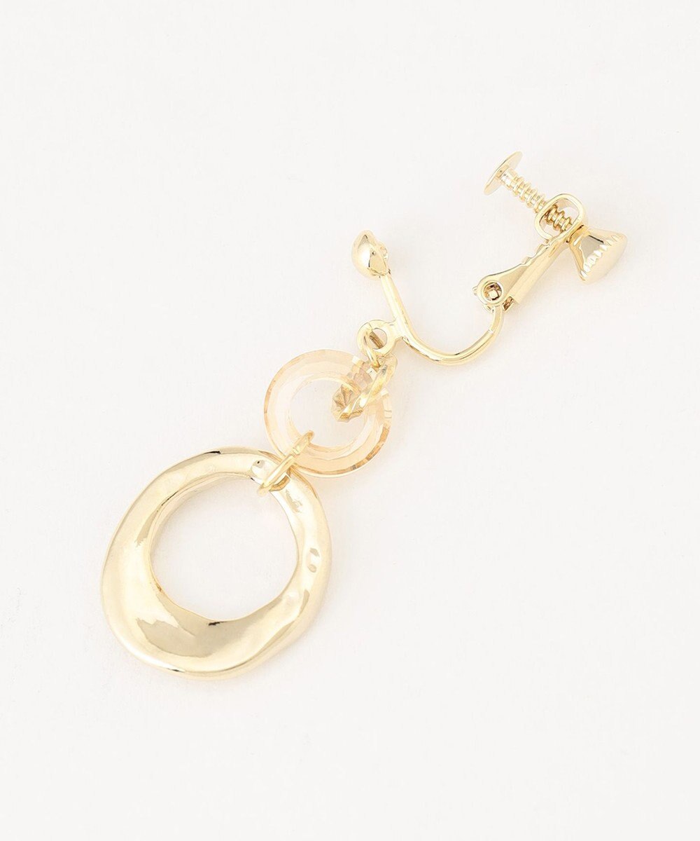 ANY SIS 【美人百花7月号掲載】トリプルリング イヤリング 