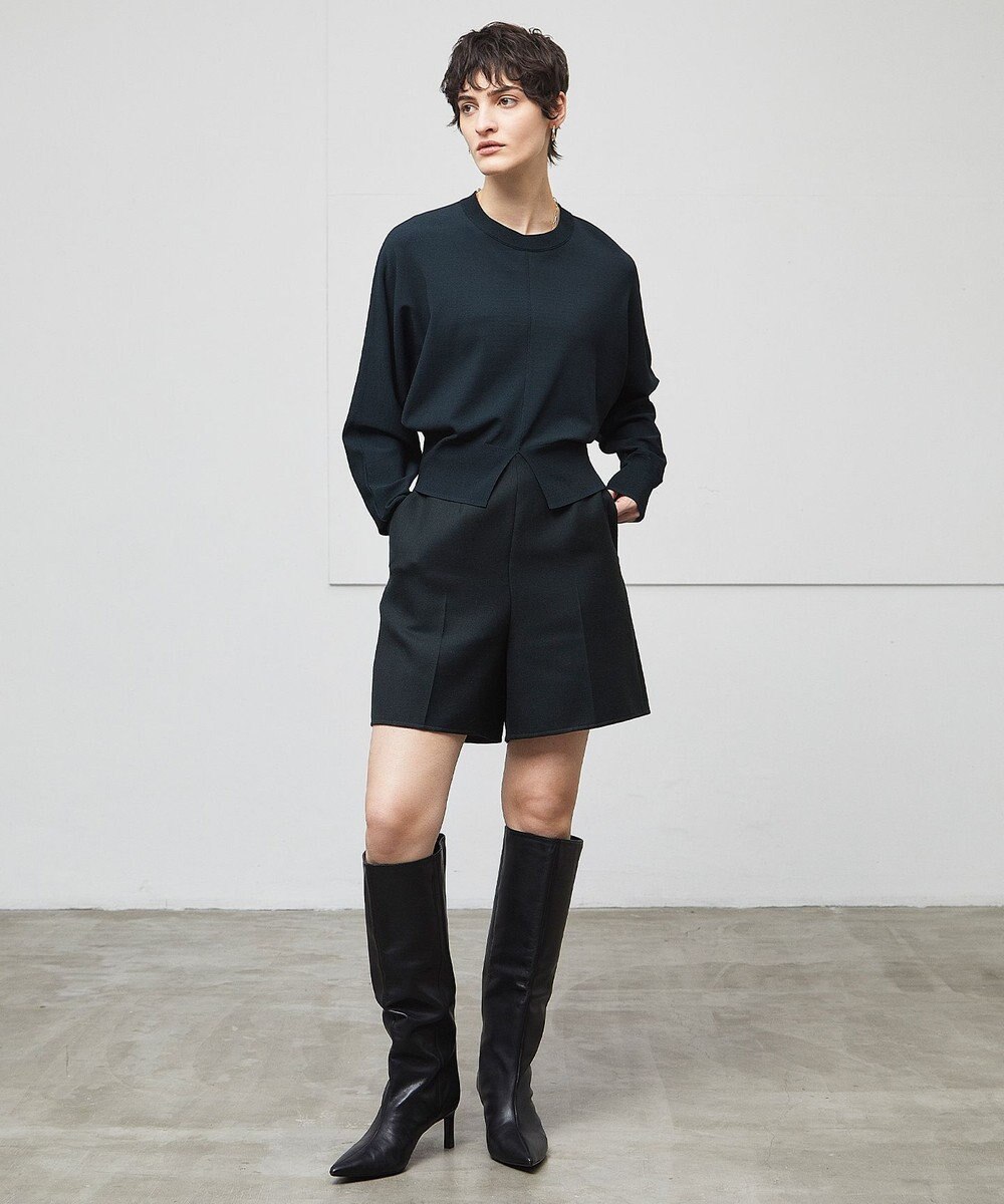 BEIGE， GRANET / ウールリバーショートパンツ 