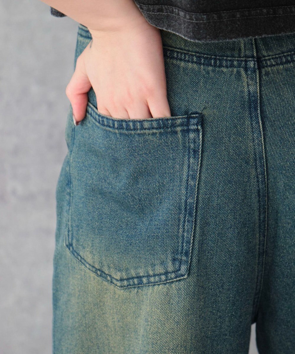 WEGO レースアップデニムパンツ 