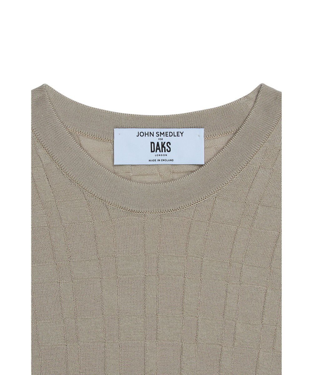 DAKS John Smedley for DAKS ハウスチェックTシャツ 