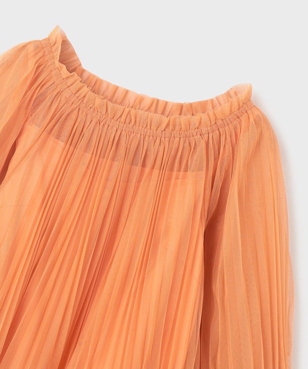 GRACE CONTINENTAL チュールプリーツトップ 