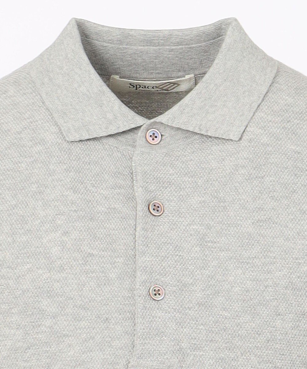 JOSEPH ABBOUD MOUNTAIN 【SPACE】OGストレッチコットン ニットポロシャツ 