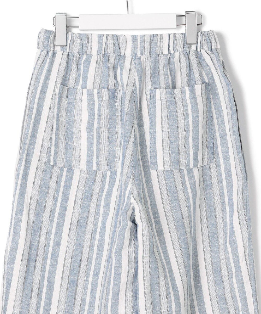 J.PRESS YORK STREET 【WOMEN】コットンリネン　ワイドパンツ 