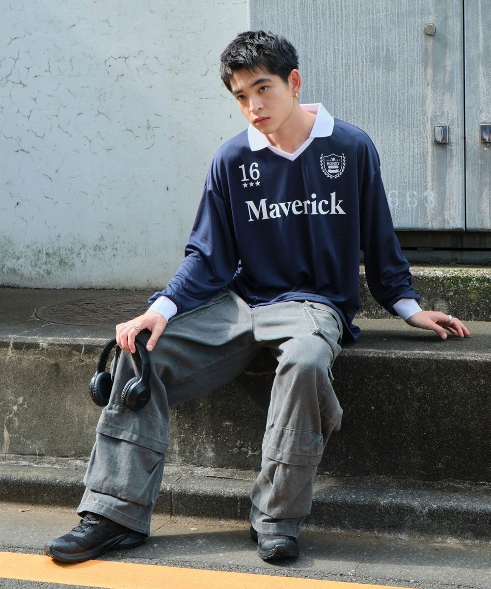 WEGO ドロストゲームロゴT（LS） 