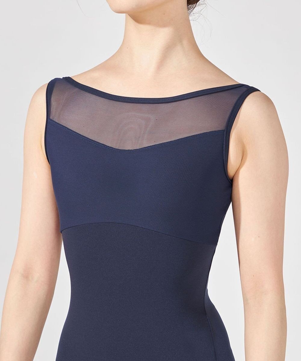 Chacott ノースリーブレオタード 