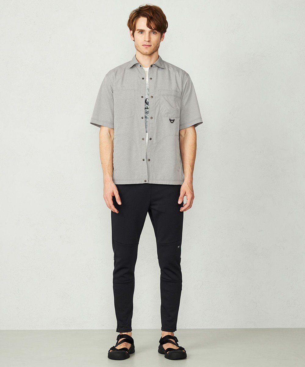 JOSEPH ABBOUD MOUNTAIN 【UNISEX】3Dエンボス シャツ 