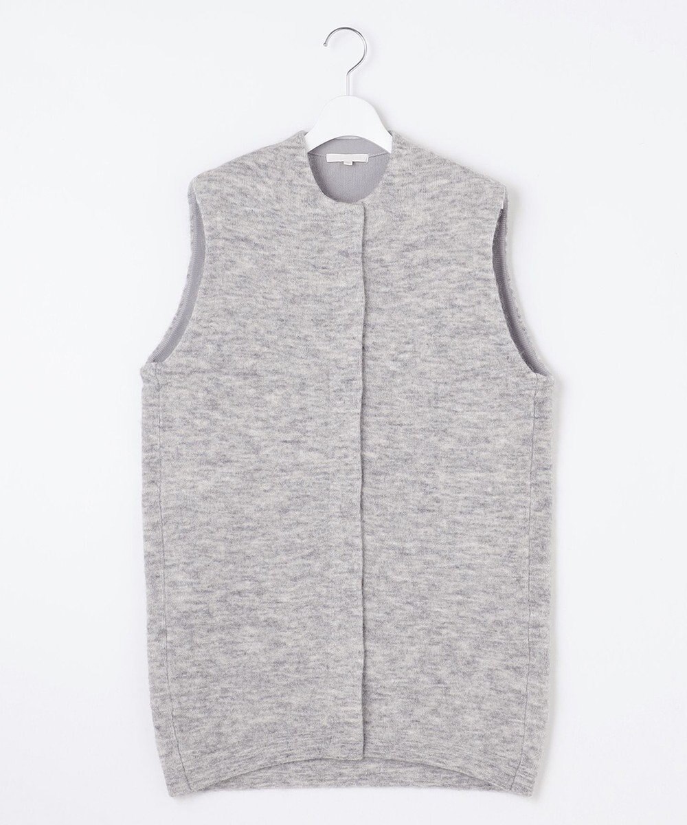 自由区 【WEB限定カラーあり】モヘアニット ジレ 