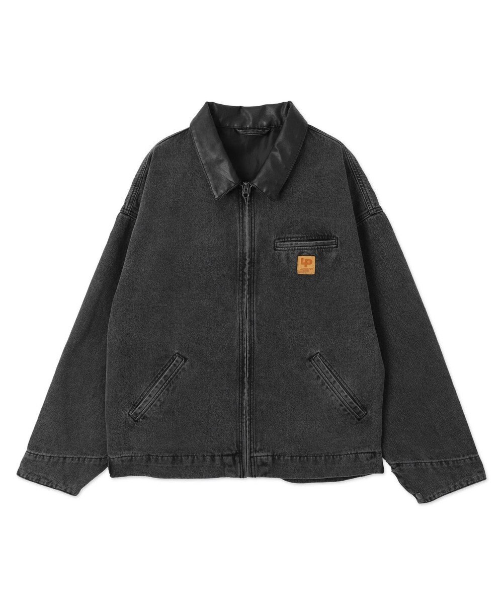 WEGO 【ユニセックス着用ITEM/MLサイズ展開】ワーカーズデニムZIPジャケット 