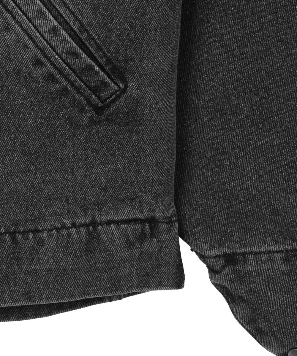 WEGO 【ユニセックス着用ITEM/MLサイズ展開】ワーカーズデニムZIPジャケット 