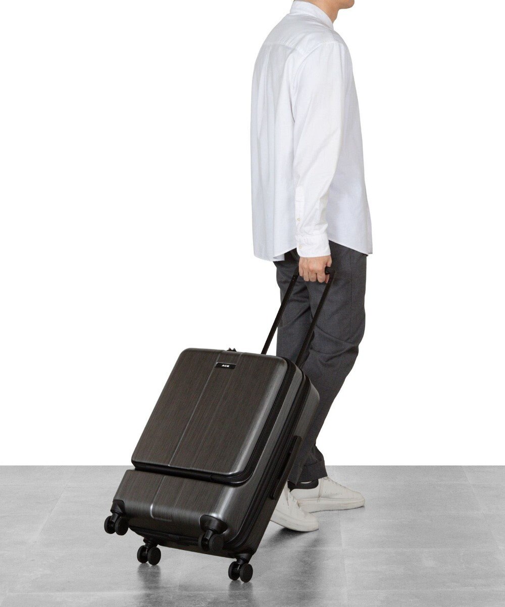 ACE BAGS & LUGGAGE ACE フォールズ スーツケー  4~5泊目安 フロントポケット・キャスターストッパー機能付き 06906 エース 