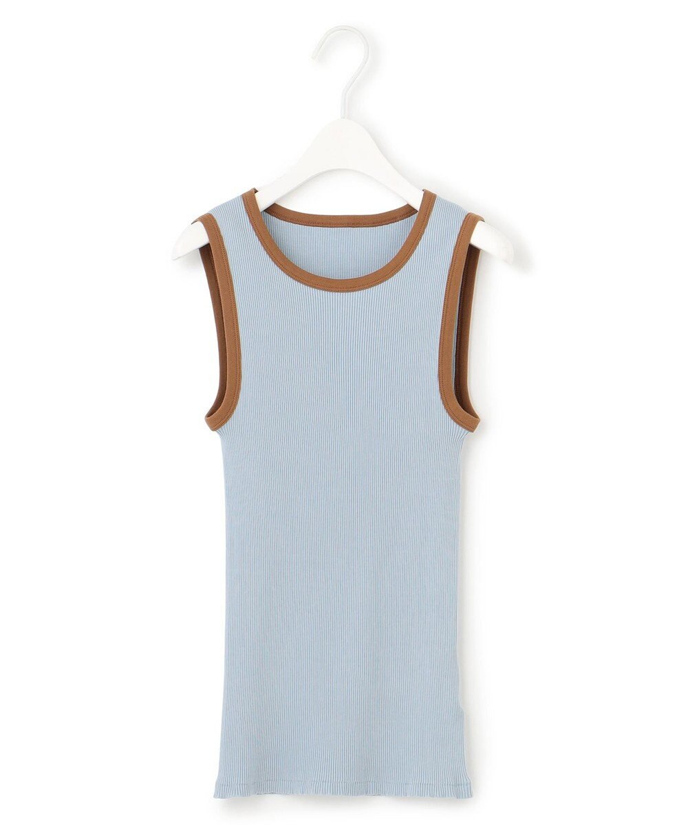 ICB 【洗える】オーガニックリブタンク カットソー 