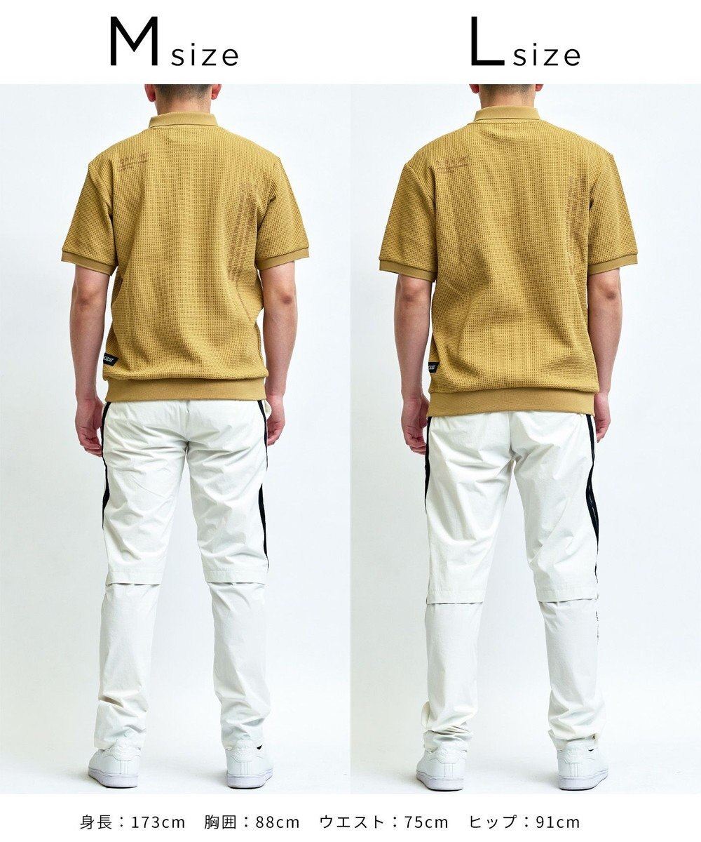 PW CIRCULUS 【MEN】ワッフルポロ 2026年モデル ゴルフ 