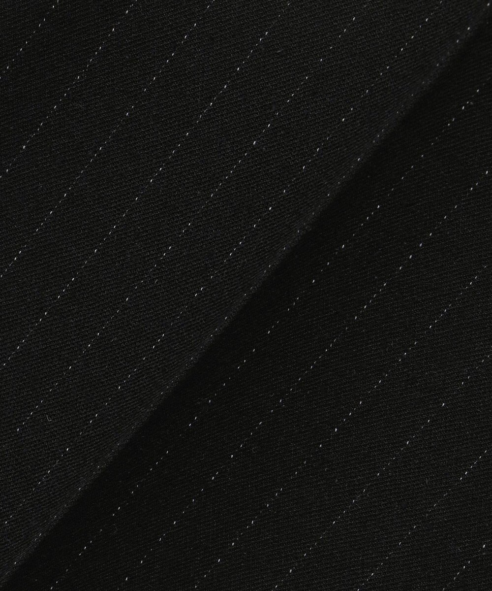 J.PRESS MEN 【J.PRESS ORIGINALS】Wool Silk Angola Chalk Stripes Spindle 1Tuck Piped Stem Slacks / Japan Made 