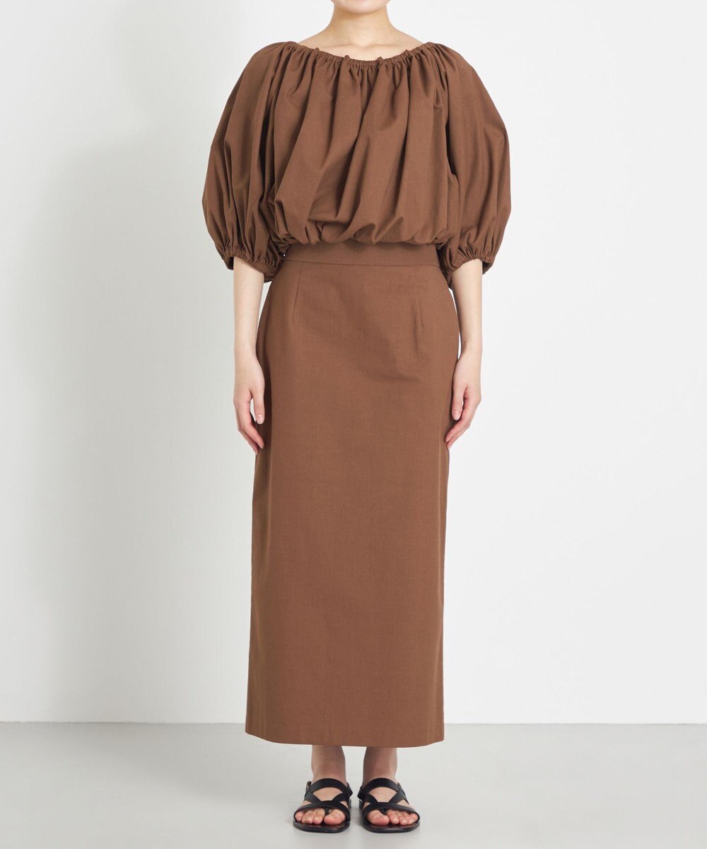 NAVE 【Nave　洗える】リリー 　バルーンスリーブブラウス 