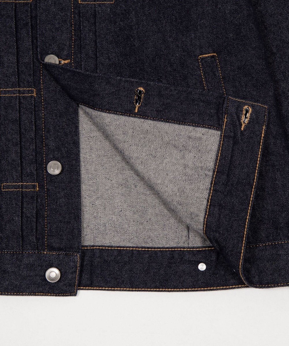 WEGO 【ユニセックス着用ITEM】リジットデニムジャケット 