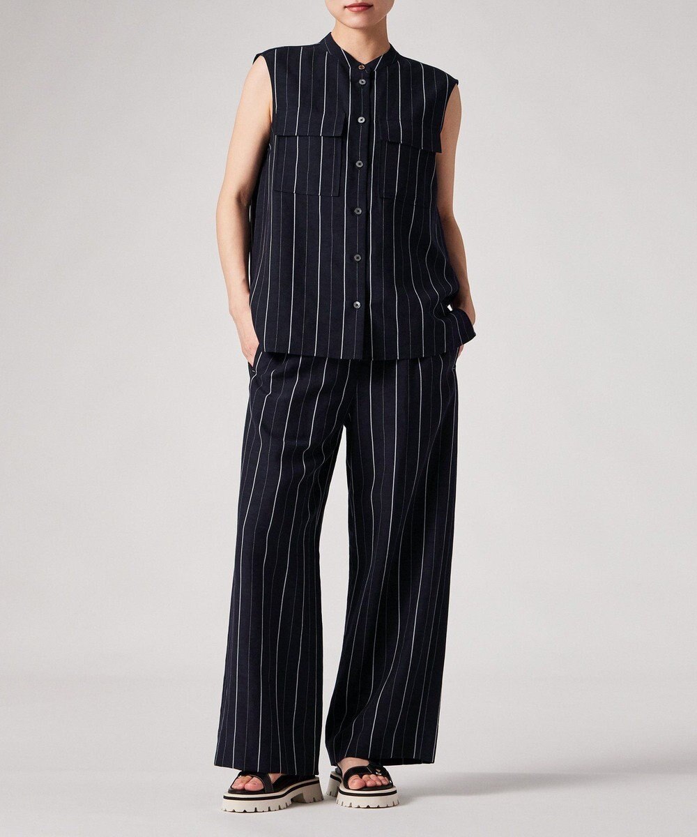 Paul Smith ストライプ ノースリーブシャツ 