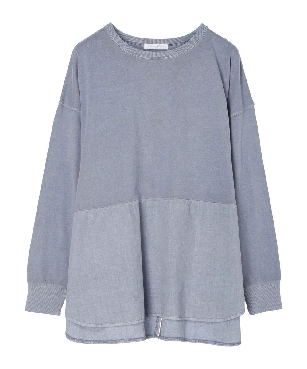 Green Parks ピグメントドッキングスリットデザインチュニック 