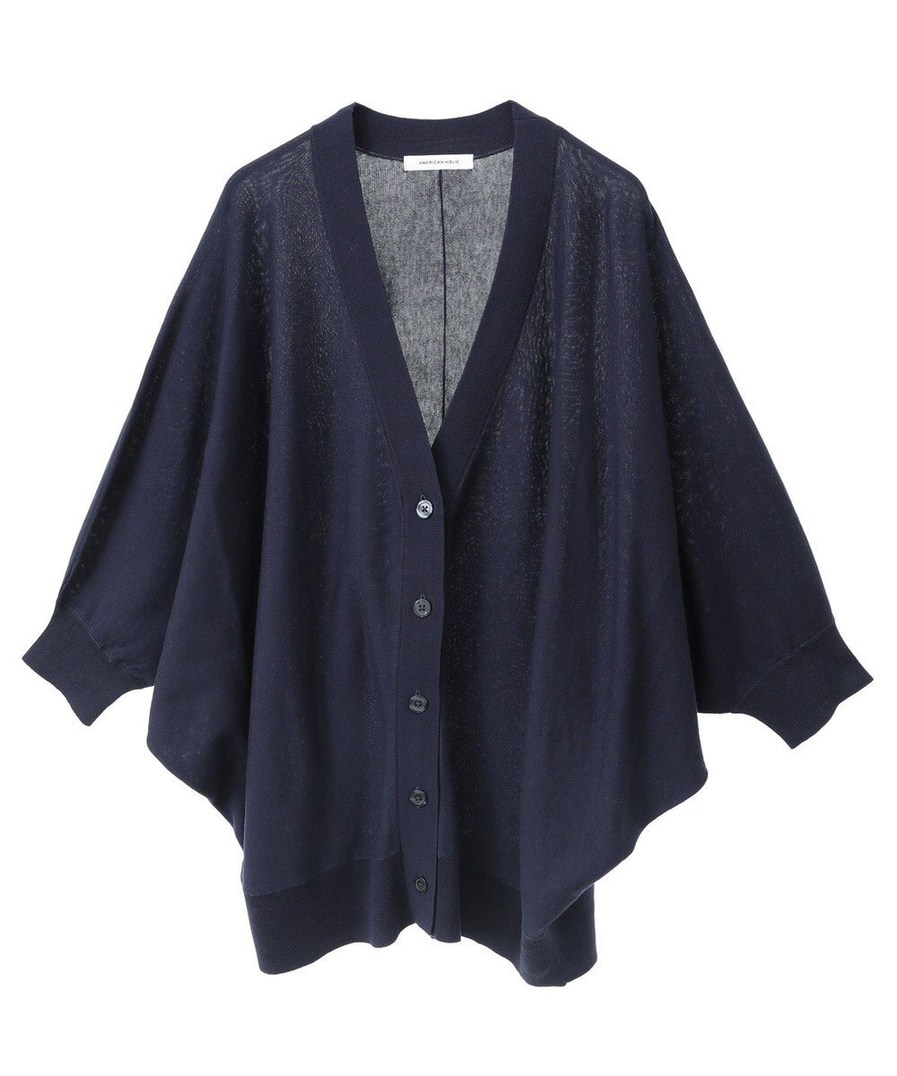 AMERICAN HOLIC UVカットドルマンニットカーディガン 